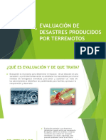 Evaluación de Desastres Producidos Por Terremotos