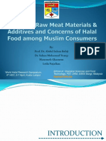 PAPER12-Source of Raw Meat Materials and Additives and Concerns of Halal Food Among Muslim Consumers