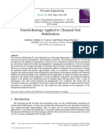 Nanotechnology Applied To Chemical Soil Stabilization: Procedia Engineering