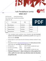 Formulir Pendaftaran Lomba MME 2017 Rev2