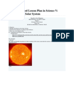 A Semi-Detailed Lesson Plan in Science V: Planets in The Solar System