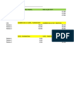 Proudct and New Raw Material Data