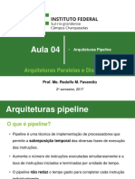 Arquiteturas paralelas - aula 4