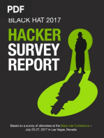 BlackHat Hacker Survey Report 2017