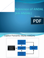 Kerangka Acuan Andal (Ka Andal)