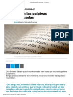 Contra las palabras rebuscadas – Alberto Salcedo Ramos