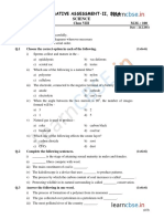 Cbse Class 8 Science Sample Paper Sa2 2014