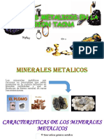 Minerales Metalicos Tacna