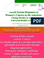 Health System Responses to Women’s Cancers in the Americas