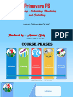 Primavera P6 Hands On Training Course Content