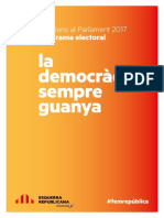 Programa Electoral de ERC