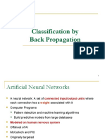 Classification by Back Propagation