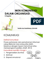 Komunikasi Dalam Organisasi PDF