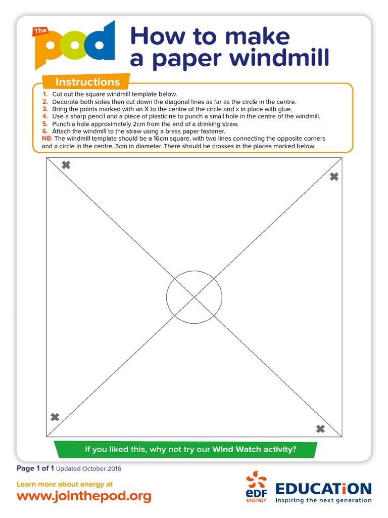 Step-by-step instructions for making a simple yet entertaining paper ...