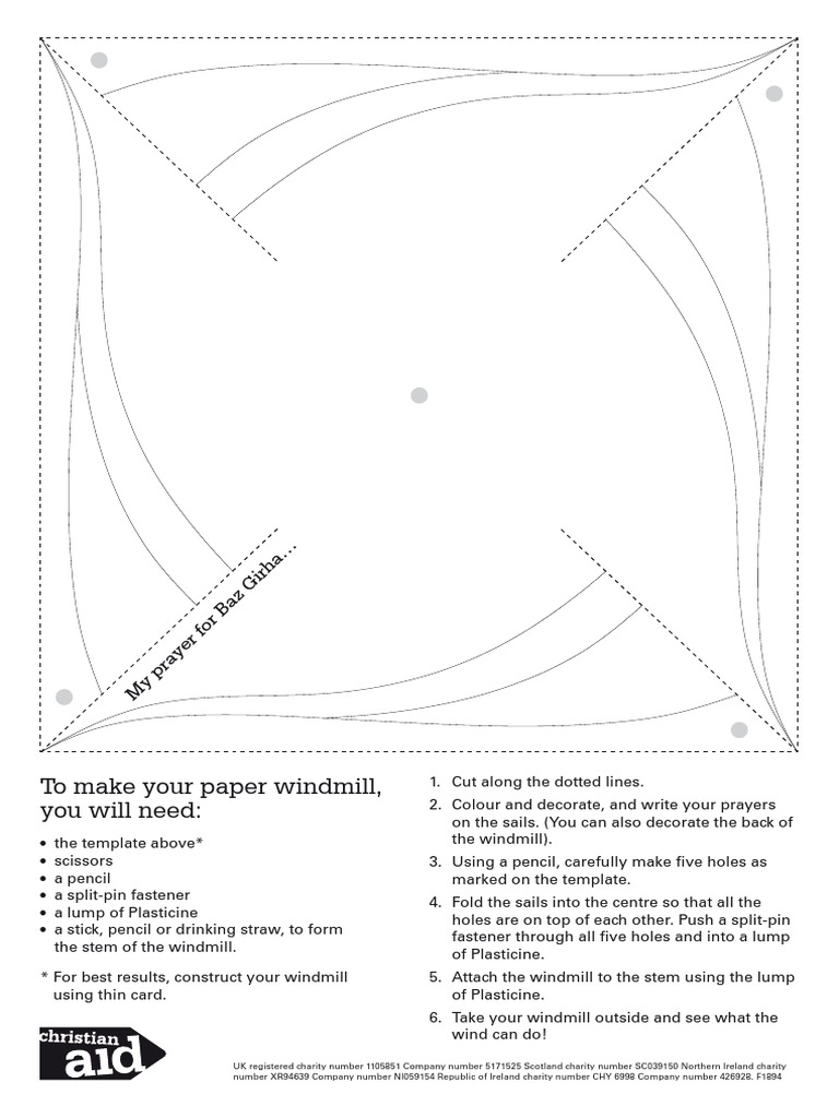 Harvest10 Windmill Template FINAL | PDF