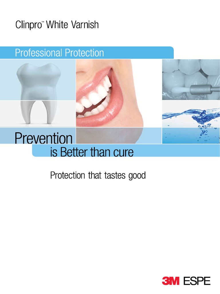 Clinpro White Varnish PDF Human Tooth Dentistry Branches