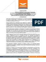 Convocatoria de Movimiento Ciudadana para el proceso electoral Veracruz 2017- 2018