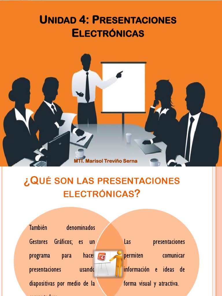 Unidad 4. Presentaciones Electrónicas | PDF | Traducciones | Microsoft ...