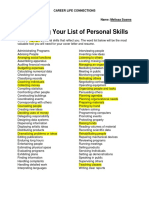 Expanding Your List of Personal Skill CLC 11