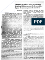 GROSSI, Diego - Dilemas Da Historiografia Brasileira Sobre a Luta Armada Contra a Ditadura Militar