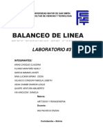 BALANCEO DE LINEA PARA ENSAMBLAJE DE AUTOMOVIL DE JUEGO