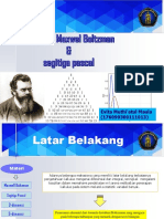 Distribusi Maxwell Botzman Dengan Pendekatan Segitiga Pascal