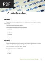 Ceja Biologia Unidade 1 Exercicios