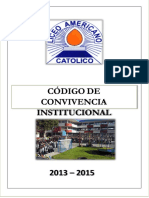 Codigo de Convivencia Liceo Americano Catolico 2013 - 2015 1