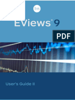 EViews 9 Users Guide II
