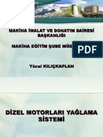 Dizel Yaglama Sistemi