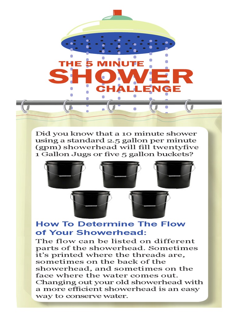 5 Minuteshower PDF Shower Home Appliance