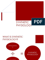 Synthetic Physiology