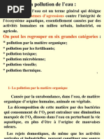 1 Paramètres de Pollution de l Eau