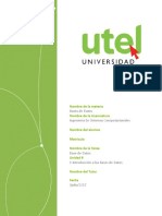 UTEL Base de Datos Tarea 1