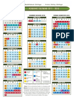 2017 2018 Academic Calendar