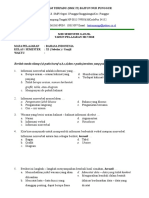 SOAL Bahasa Indo KELAS XI