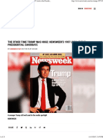 The Other Time Trump Was Huge - Newsweek's 1987 Look at The Presidential Candidate