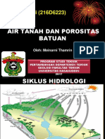 Materi 3 Air Tanah Akuifer Dan Porositas Batuan PDF