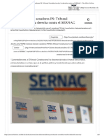 Columna Bancada Senadores PS_ Tribunal Constitucional y La Derecha Contra El SERNAC - The Clinic Online
