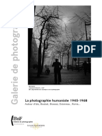La Photographie Humaniste 1945 1968 - Communique de Presse