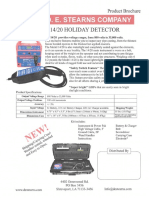 D.E. Stearns Model 14-20 Redesigned Holiday Detector