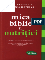 DR Earl Mindell Amp Virginia Hopkins Mica Biblie A Nutritiei PDF