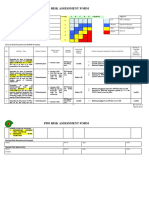 Pdo Risk Assessment Form