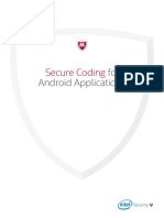 WP Secure Coding Android Applications