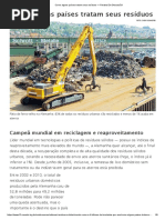 Como Alguns Países Tratam Seus Resíduos — Revista Em Discussão!