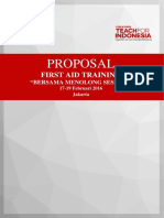 First Aid Training Proposal