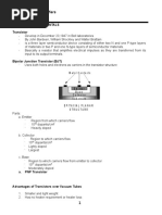 Transistor Fundamentals