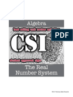 Csi Algebra Unit 2 The Real Number System