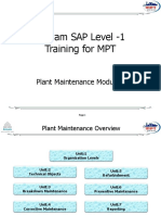 121623314 SAP PM Level 1 Material