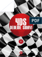 2015 YDS Deneme Sınavı 8 PDF